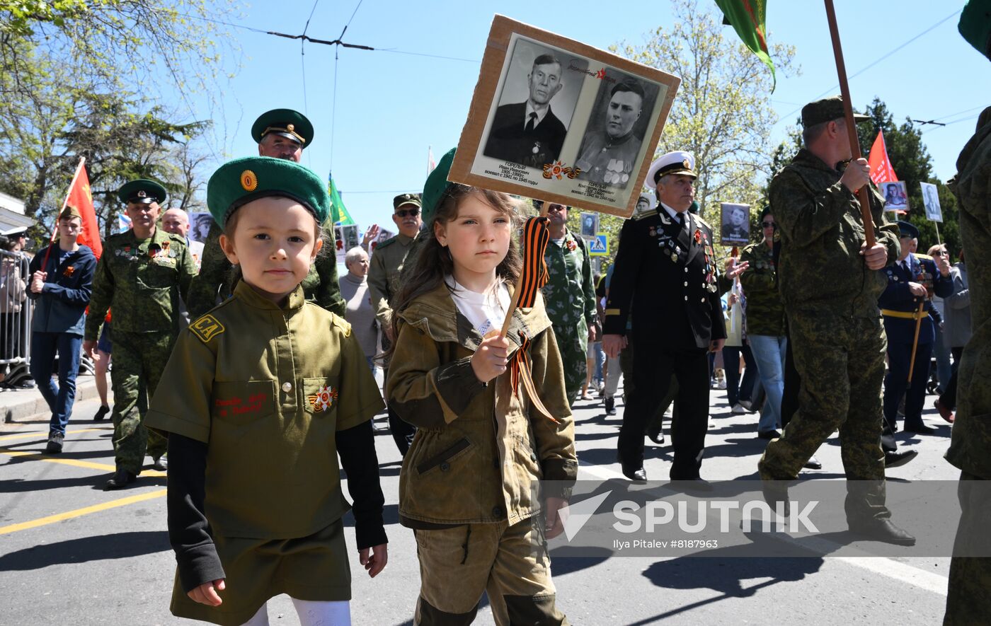 Russia Crimea WWII Victory Day Celebrations