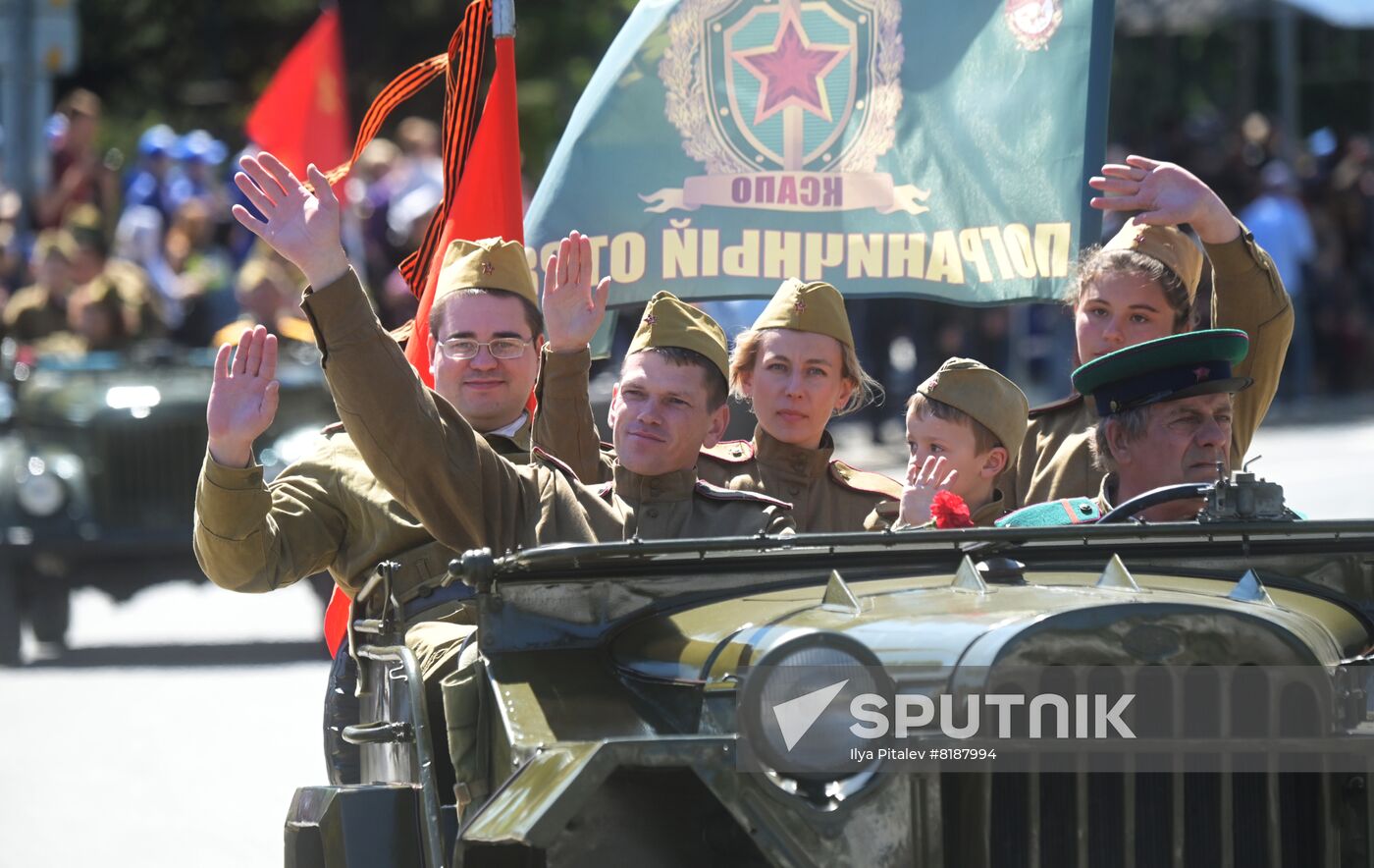 Russia Crimea WWII Victory Day Celebrations