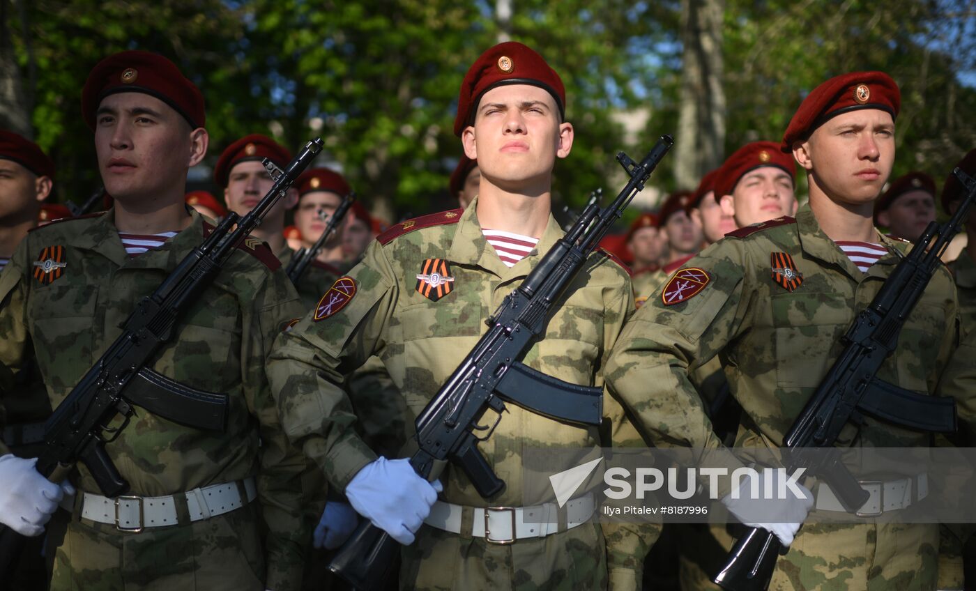 Russia Crimea WWII Victory Day Celebrations