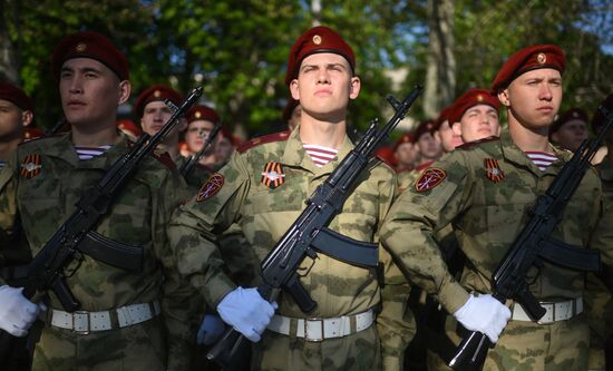 Russia Crimea WWII Victory Day Celebrations