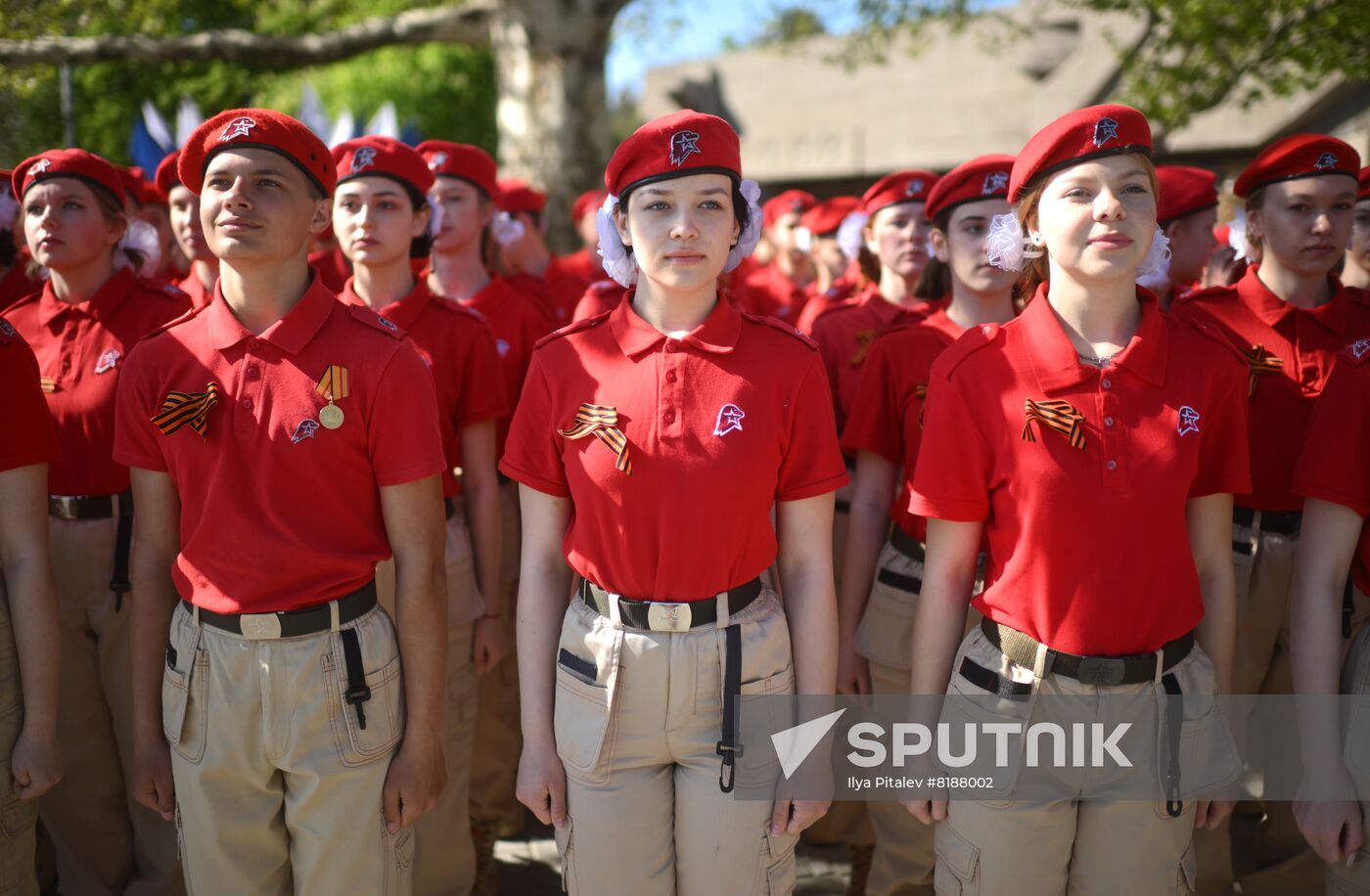 Russia Crimea WWII Victory Day Celebrations