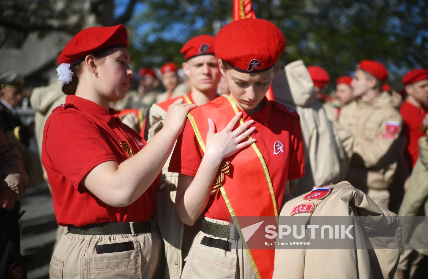 Russia Crimea WWII Victory Day Celebrations