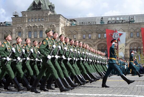 Russia WWII Victory Day Parade