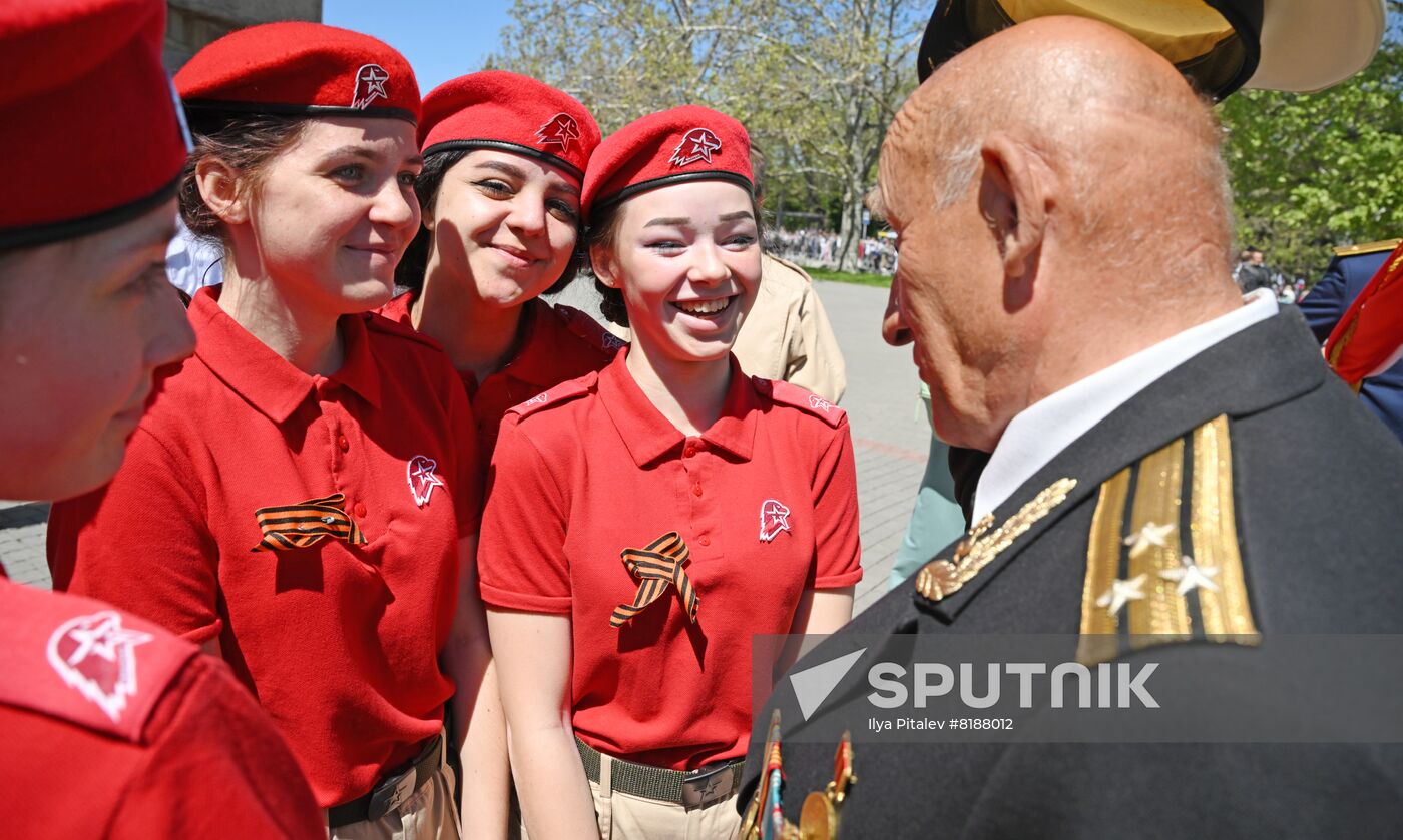 Russia Crimea WWII Victory Day Celebrations