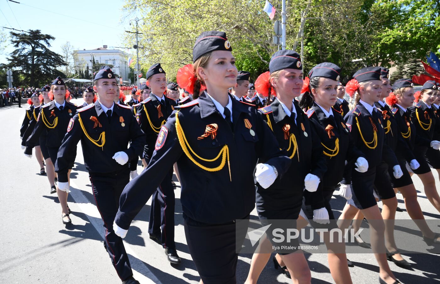 Russia Crimea WWII Victory Day Celebrations