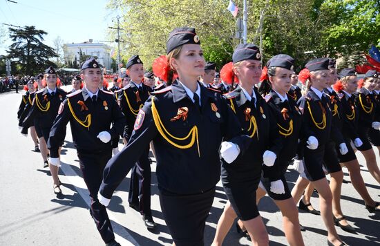 Russia Crimea WWII Victory Day Celebrations