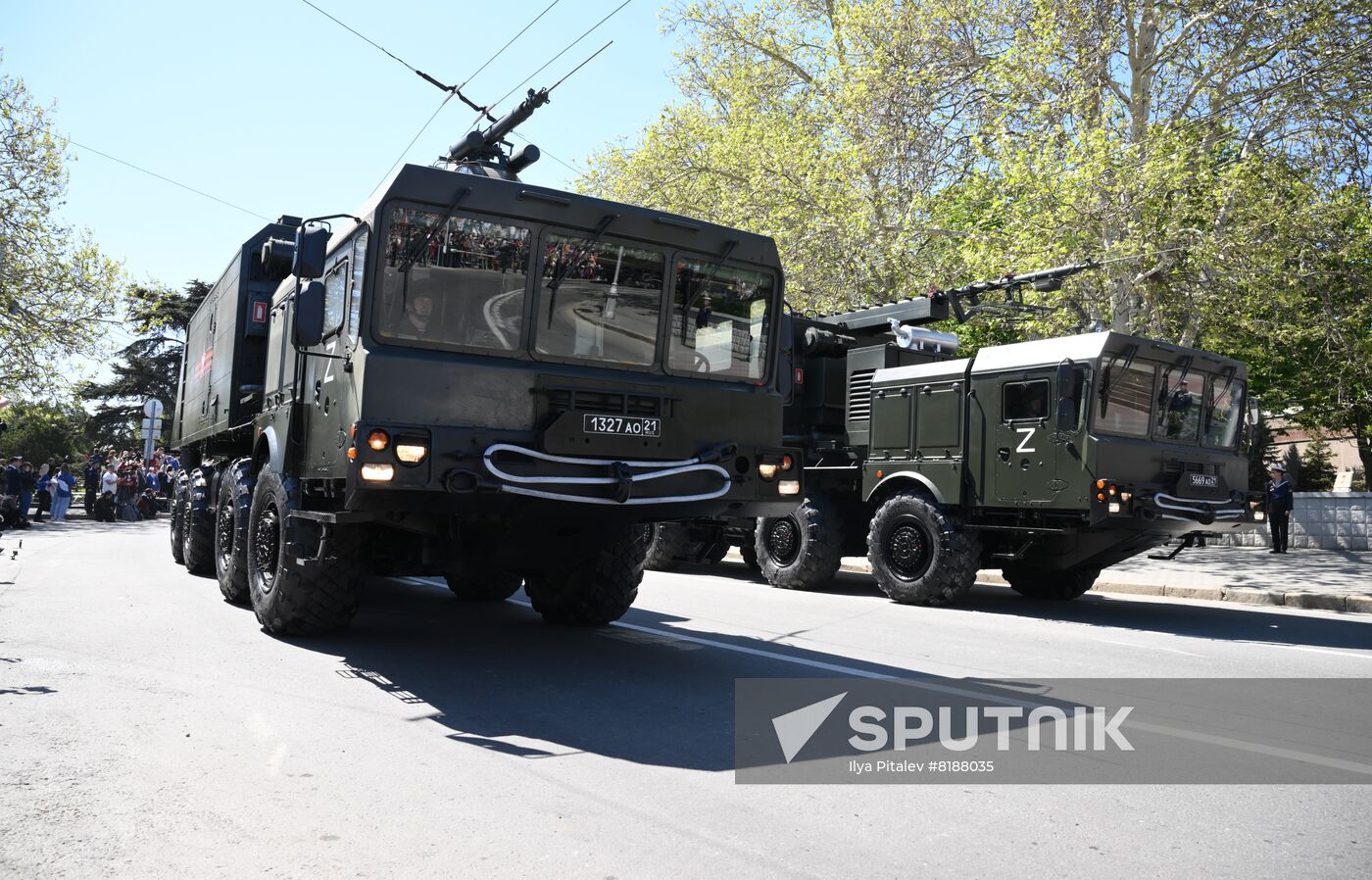 Russia Crimea WWII Victory Day Celebrations