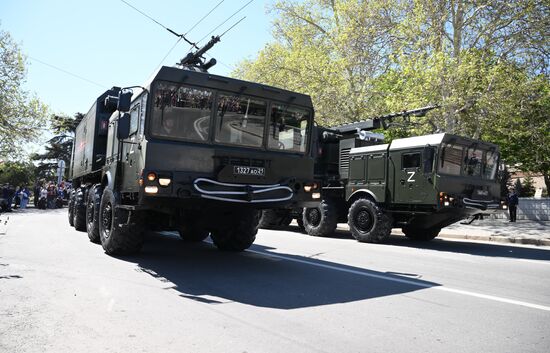 Russia Crimea WWII Victory Day Celebrations