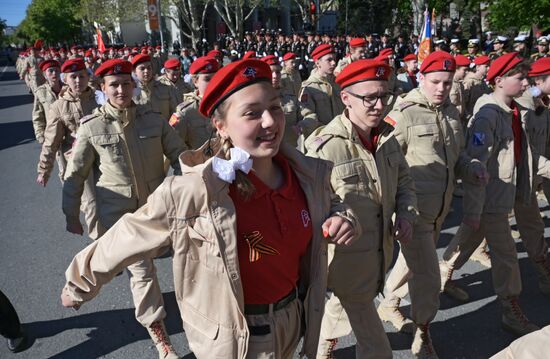 Russia Crimea WWII Victory Day Celebrations