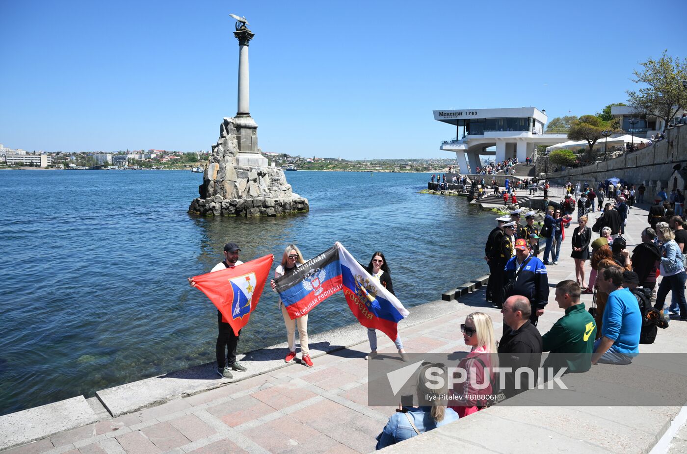 Russia Crimea WWII Victory Day Celebrations