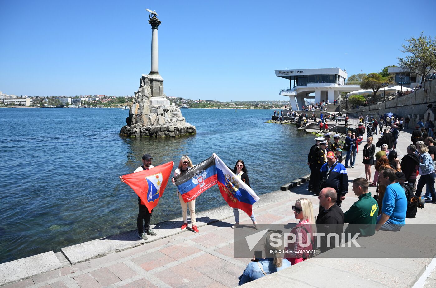 Russia Crimea WWII Victory Day Celebrations