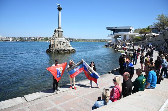 Russia Crimea WWII Victory Day Celebrations
