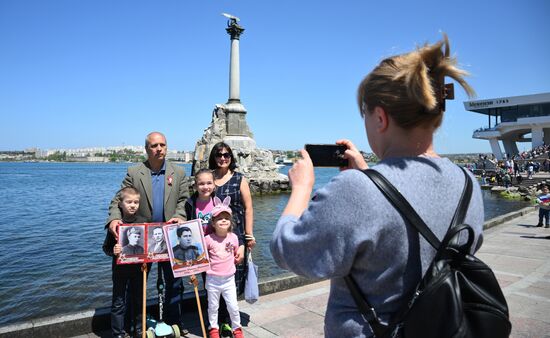 Russia Crimea WWII Victory Day Celebrations