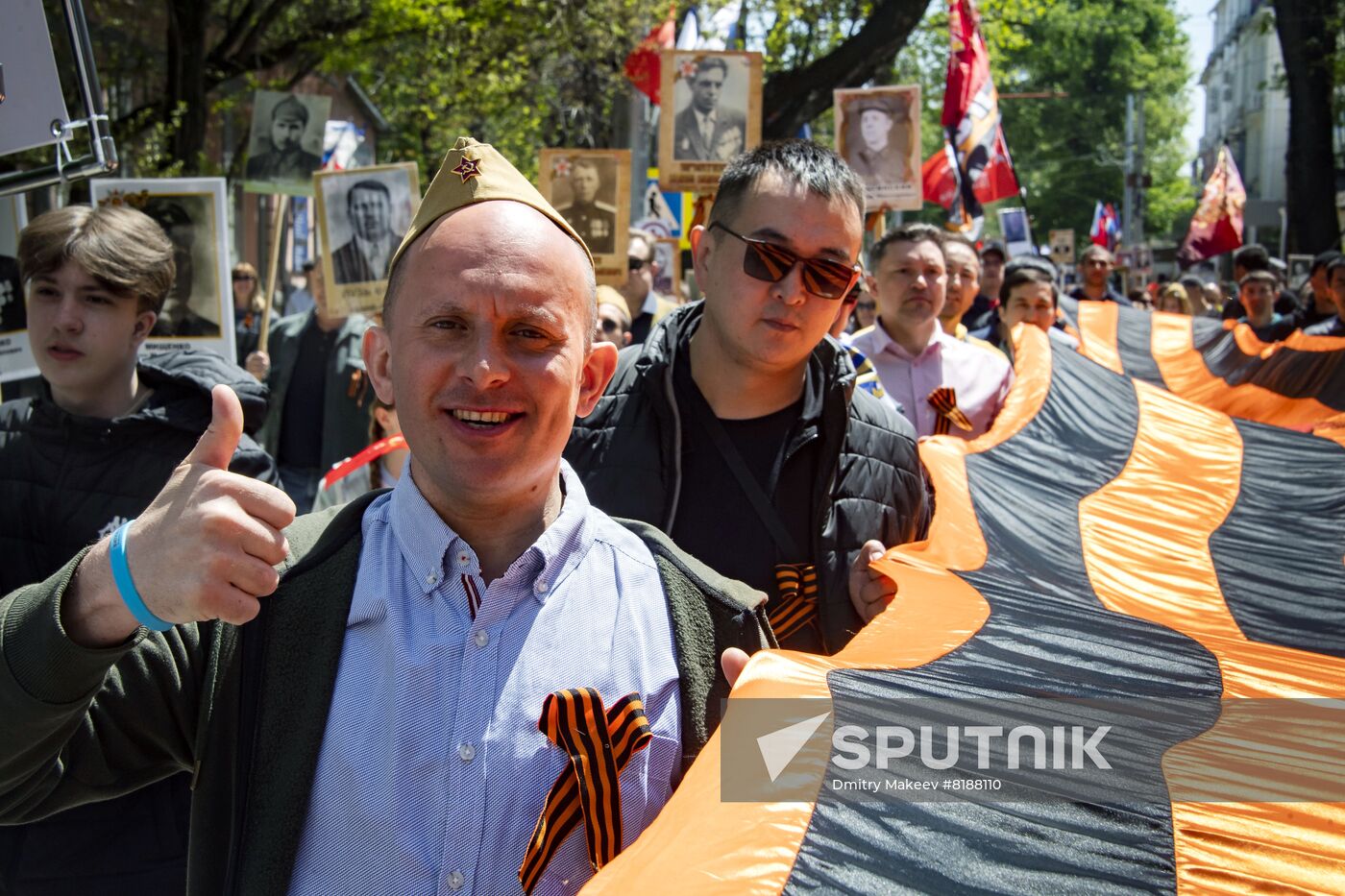 Russia Regions WWII Immortal Regiment March