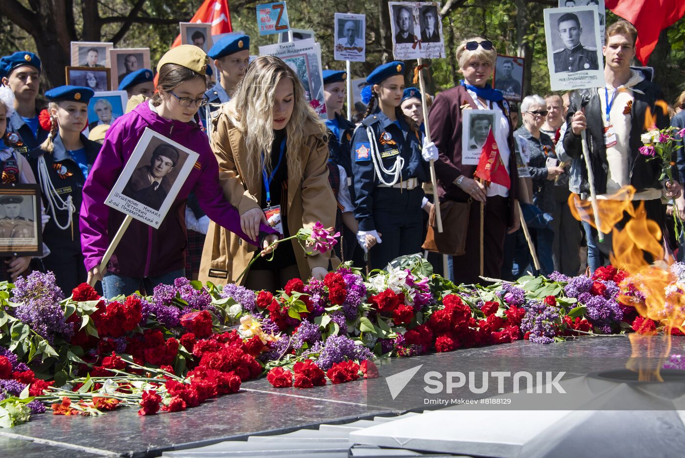 Russia Regions WWII Immortal Regiment March