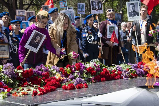 Russia Regions WWII Immortal Regiment March