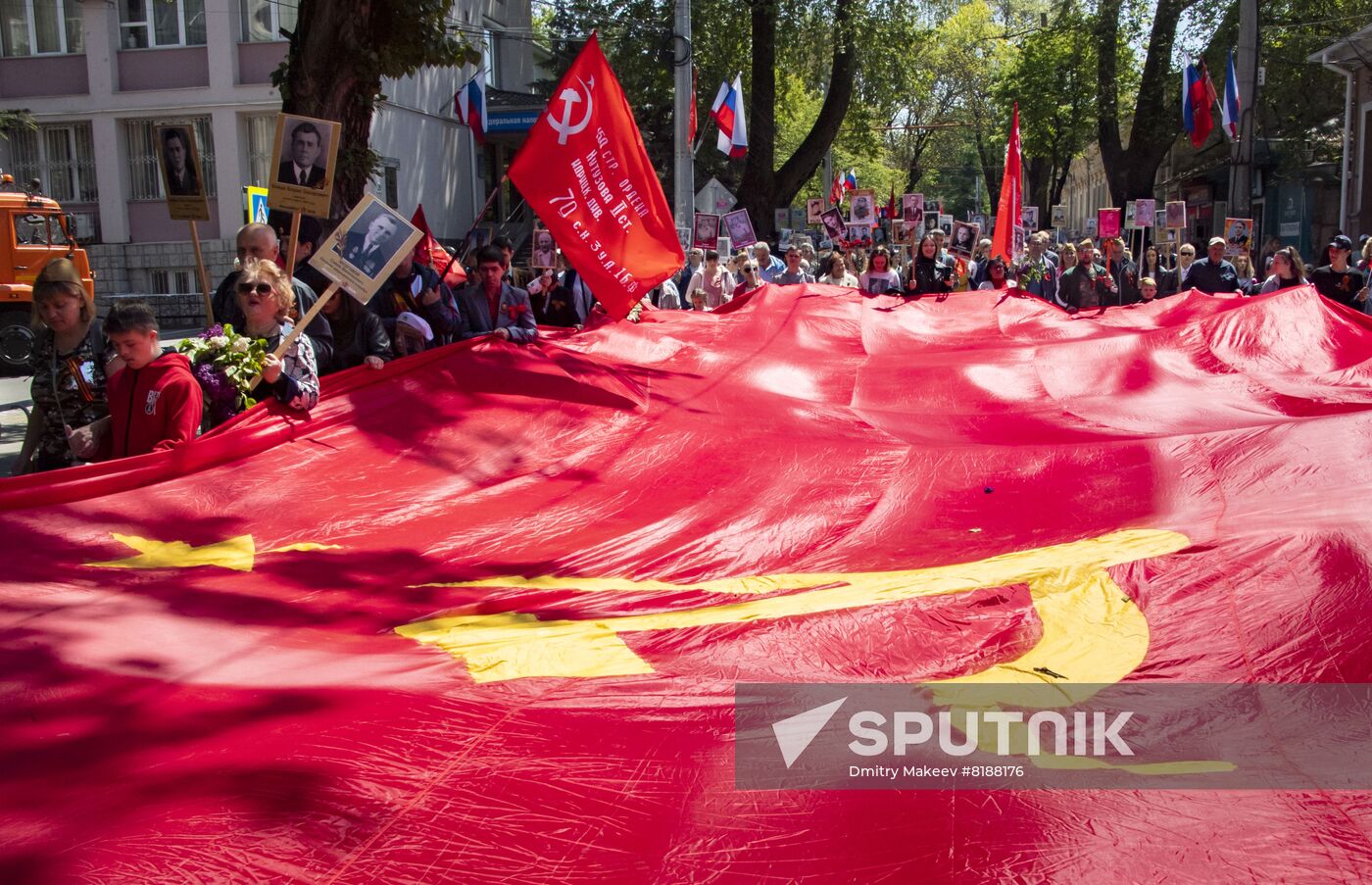 Russia Regions WWII Immortal Regiment March