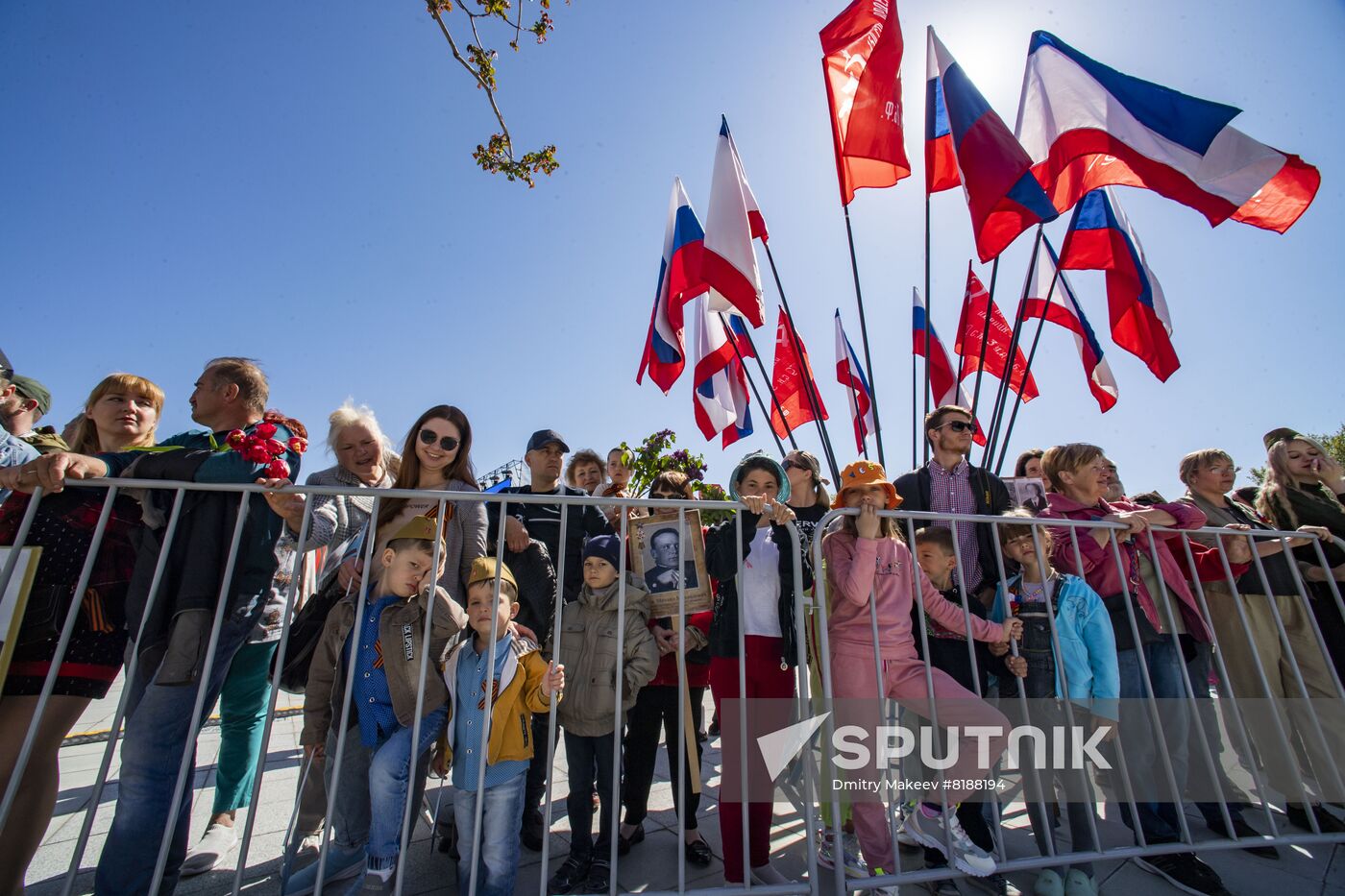 Russia Regions WWII Victory Day Celebrations