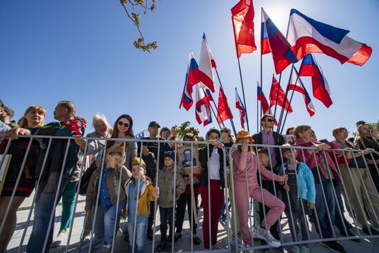 Russia Regions WWII Victory Day Celebrations