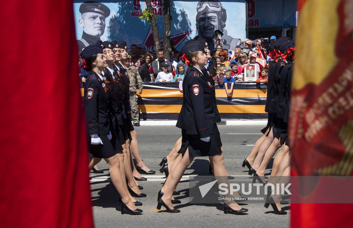 Russia Regions WWII Victory Day Celebrations