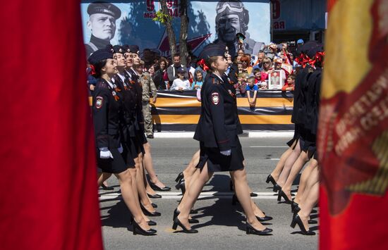 Russia Regions WWII Victory Day Celebrations