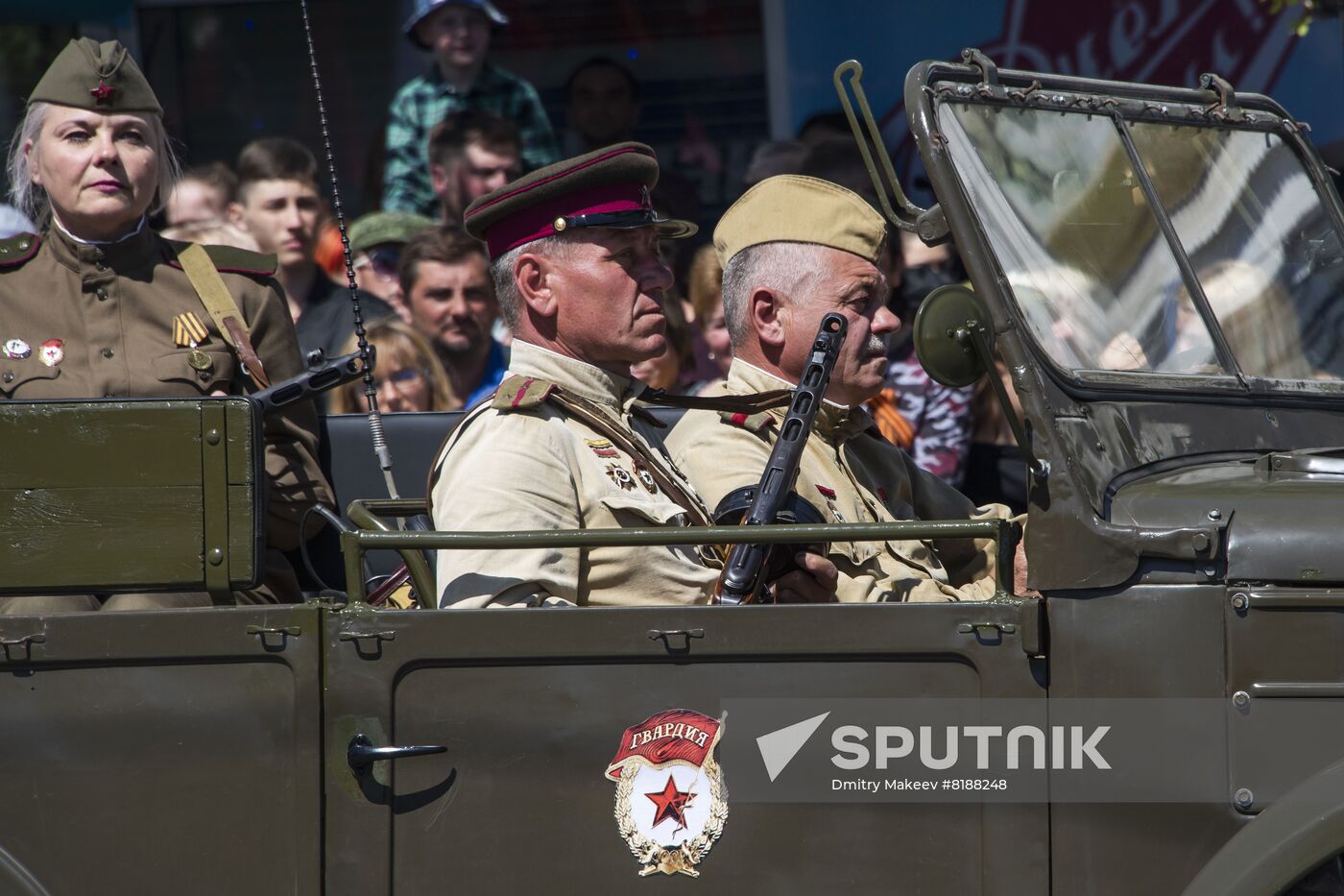 Russia Regions WWII Victory Day Celebrations