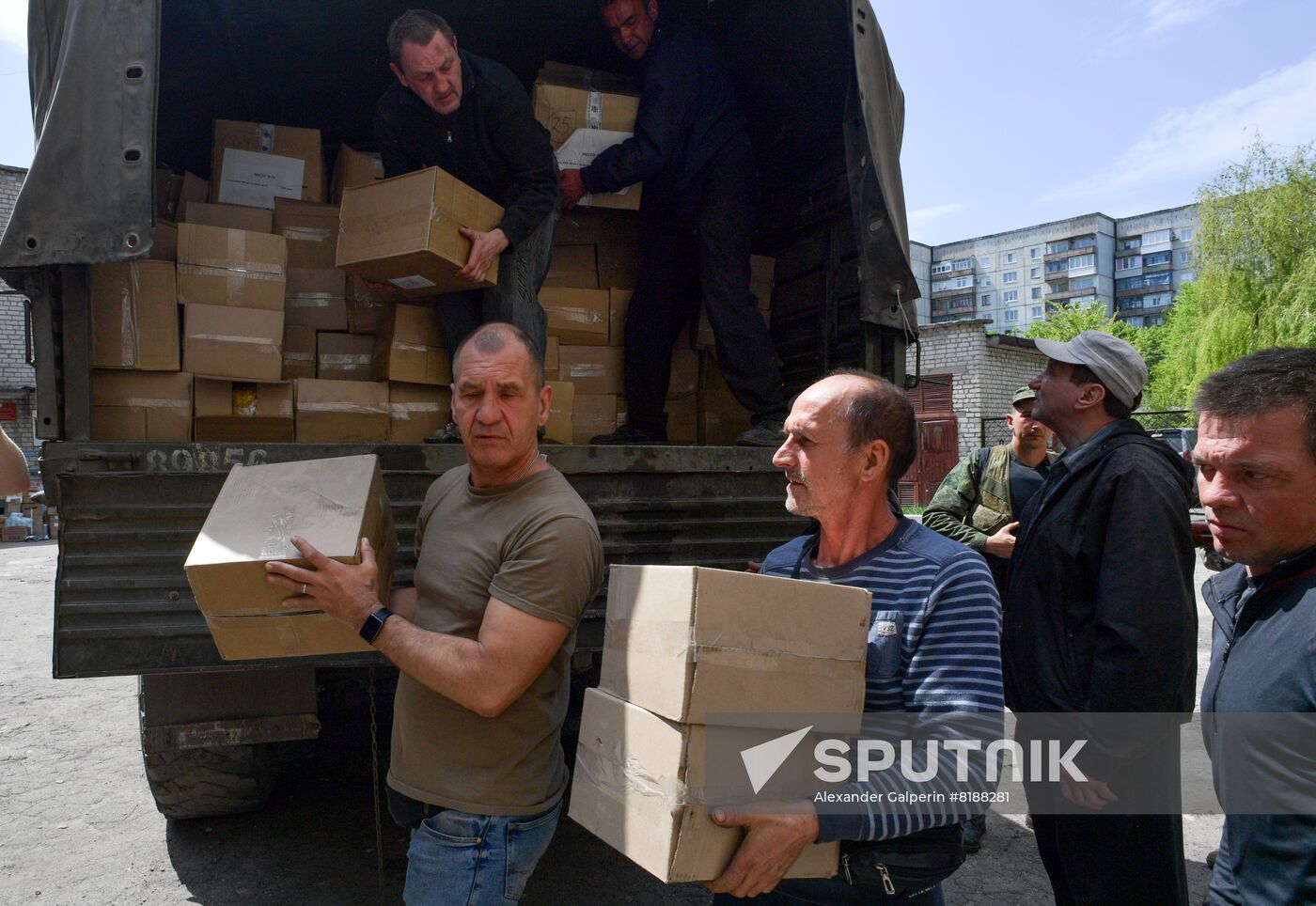 LPR Russia Ukraine Military Operation Humanitarian Aid