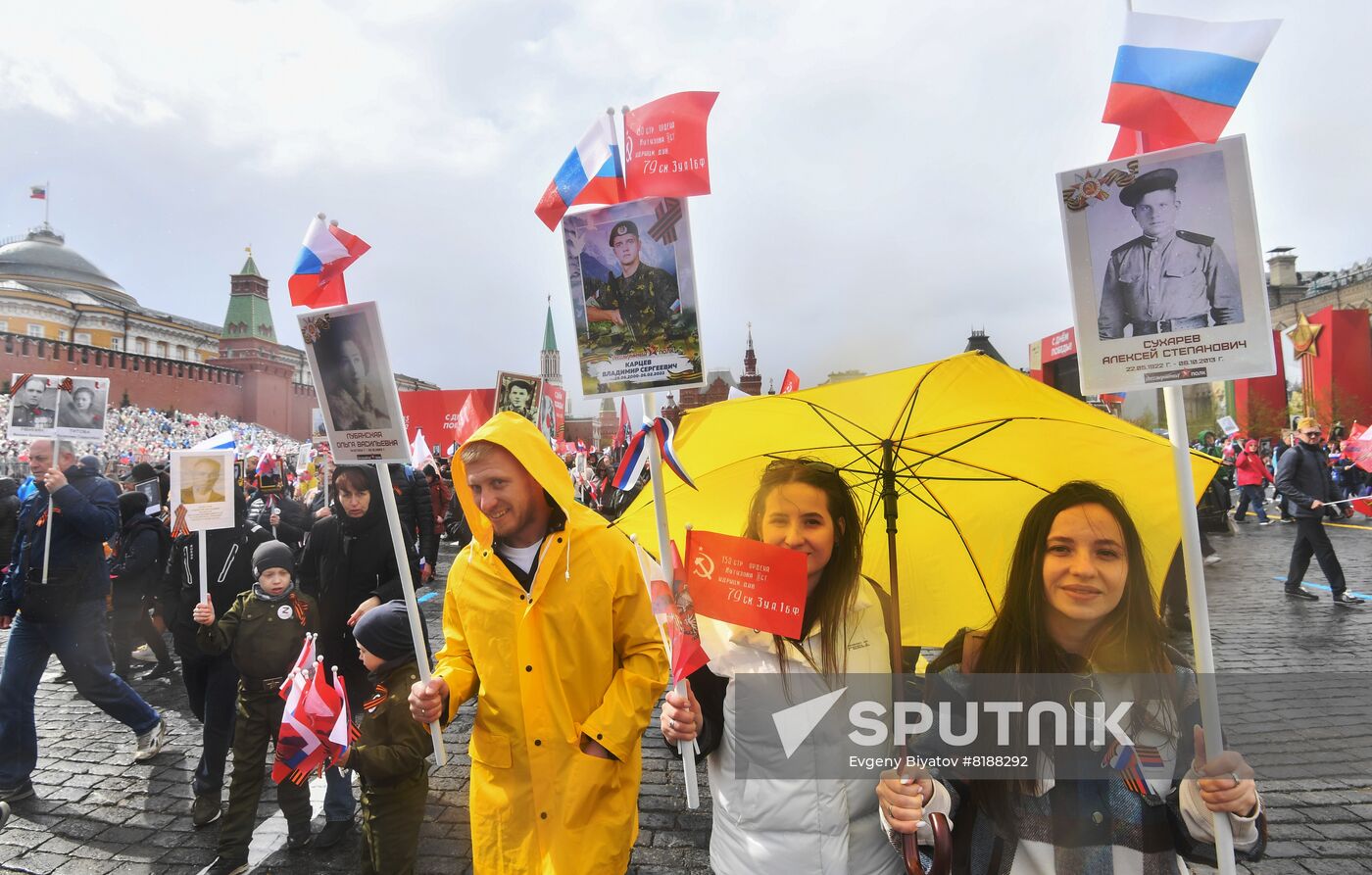 Russia WWII Immortal Regiment March