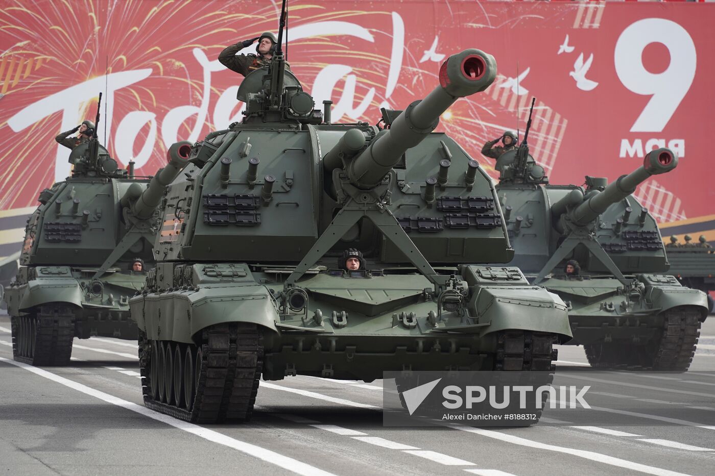 Russia Regions WWII Victory Day Celebrations