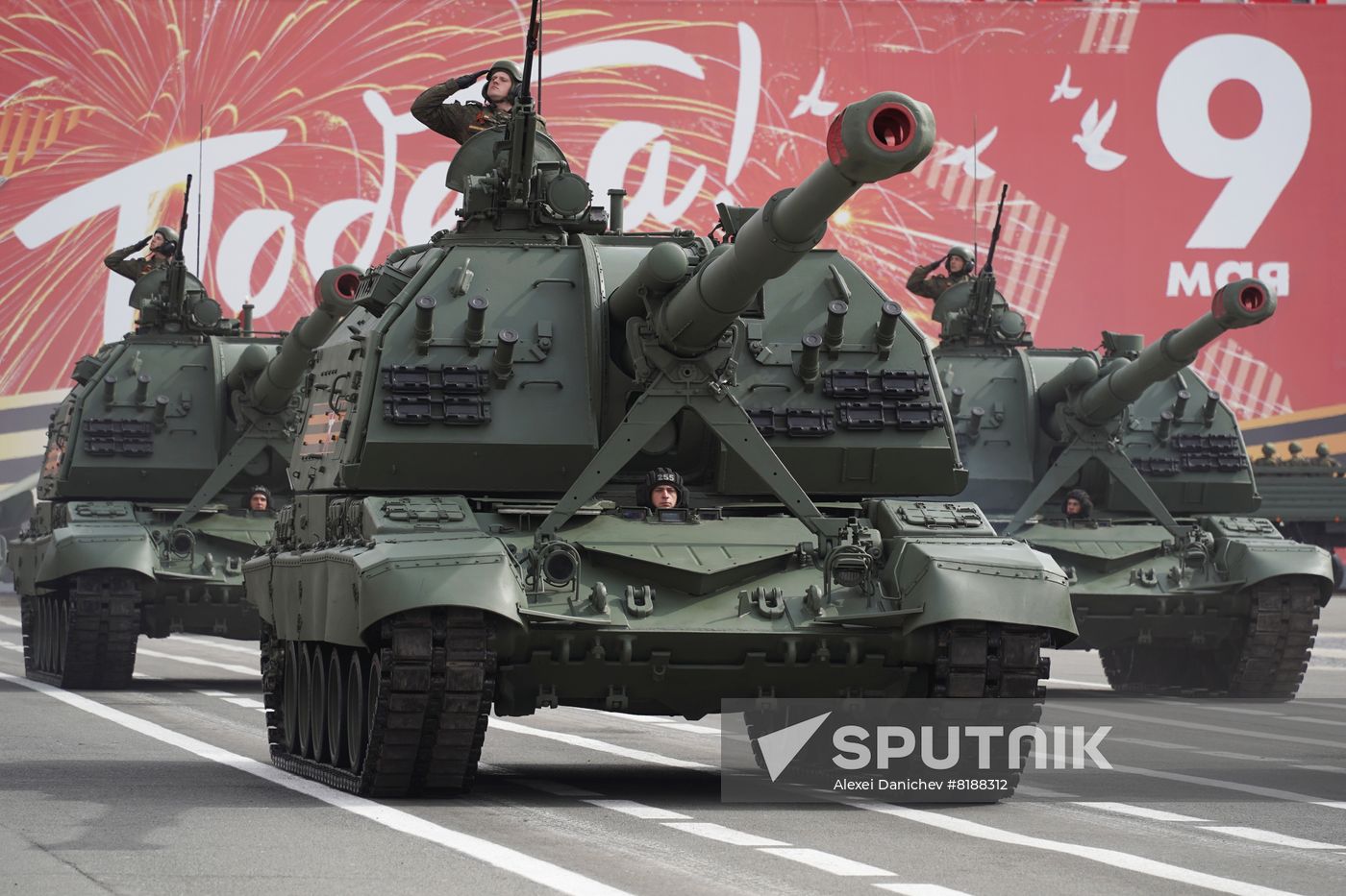 Russia Regions WWII Victory Day Celebrations