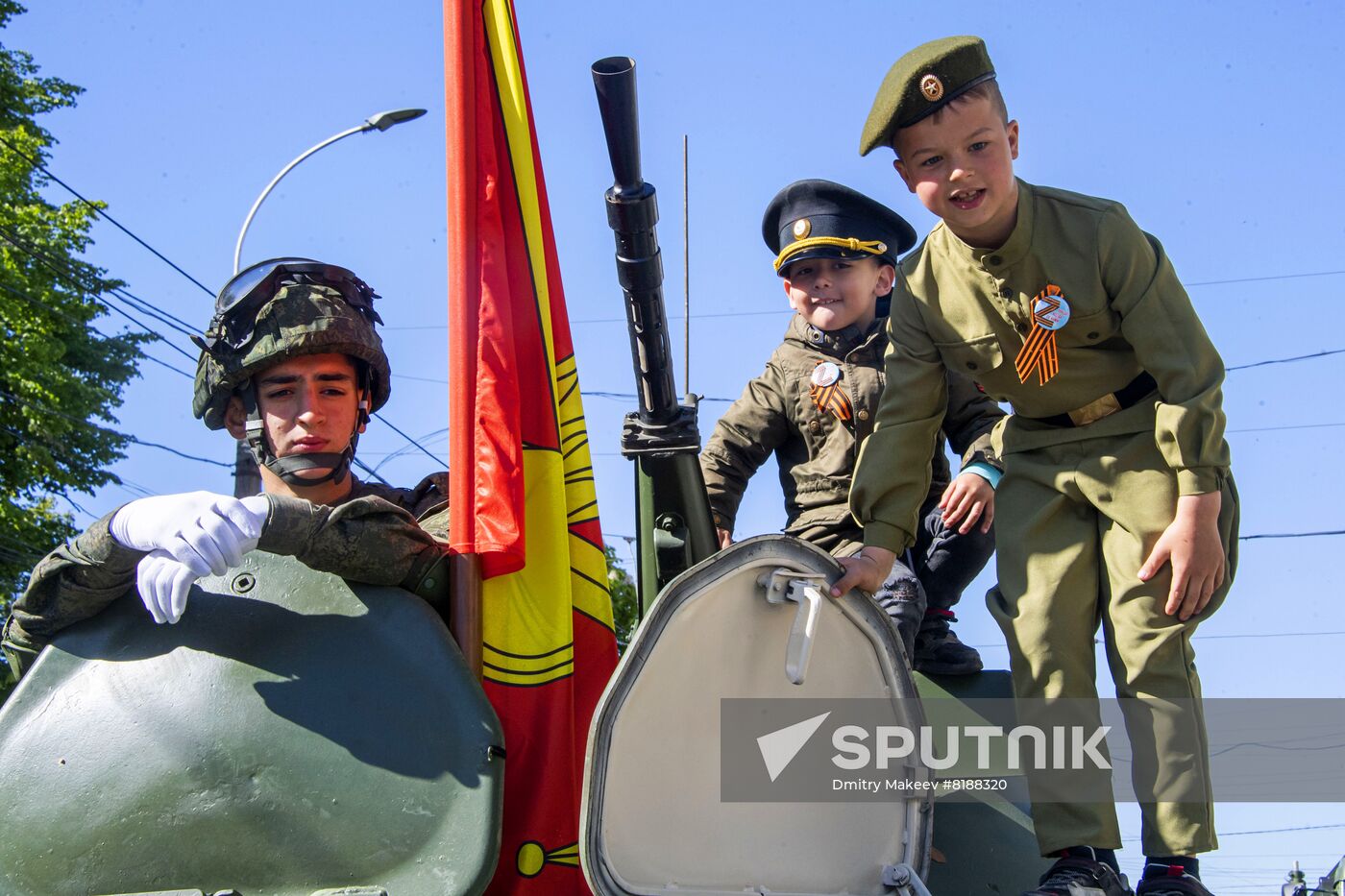 Russia Regions WWII Victory Day Celebrations