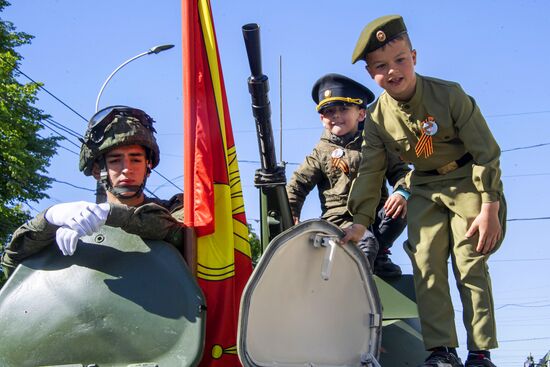 Russia Regions WWII Victory Day Celebrations