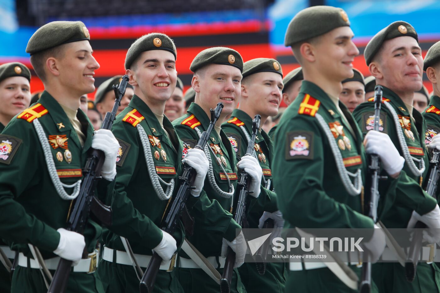 Russia Regions WWII Victory Day Celebrations