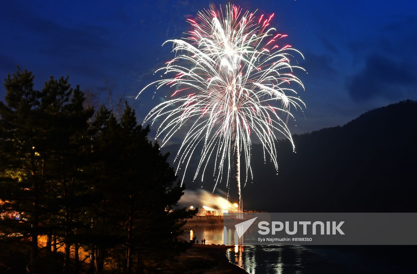 Russia Regions WWII Victory Day Fireworks