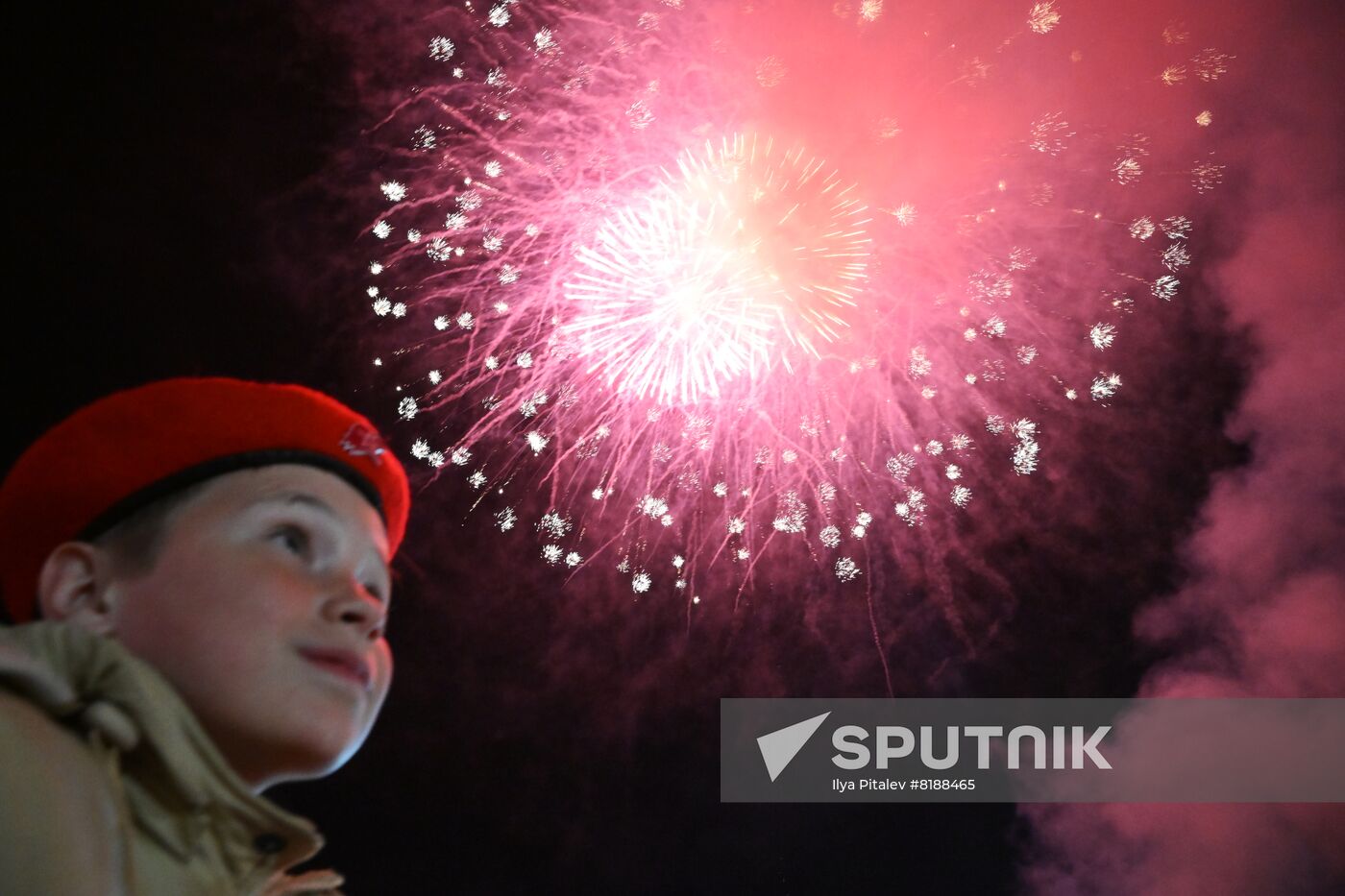 Russia Regions WWII Victory Day Fireworks