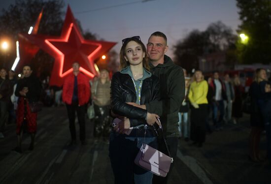 Russia Crimea WWII Victory Day Celebrations