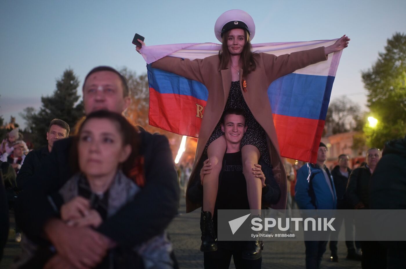 Russia Crimea WWII Victory Day Celebrations