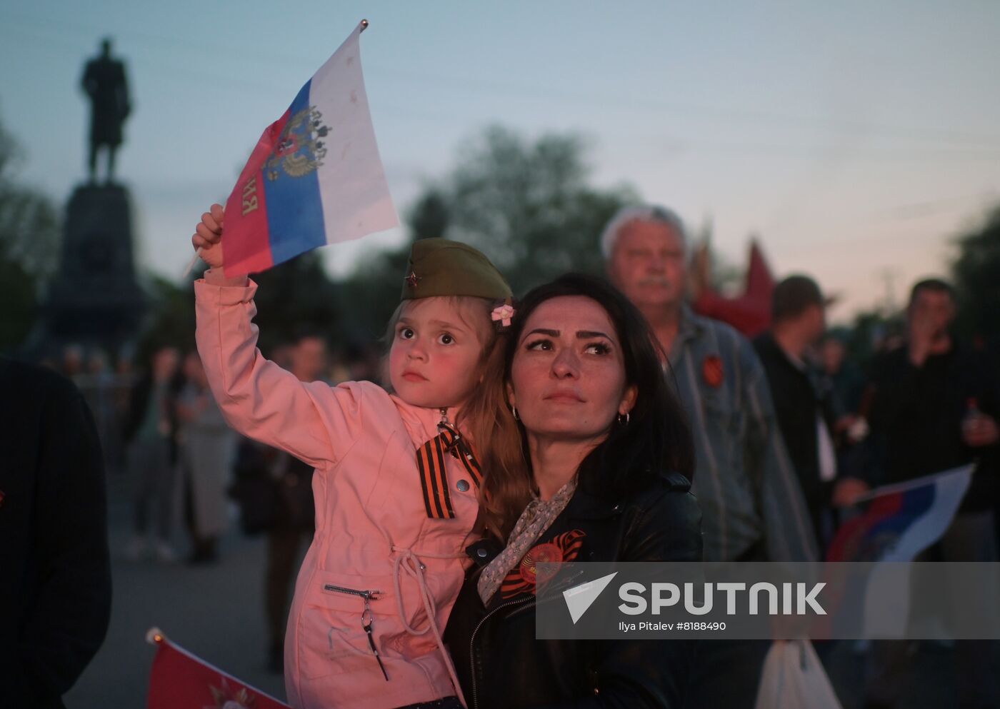 Russia Crimea WWII Victory Day Celebrations