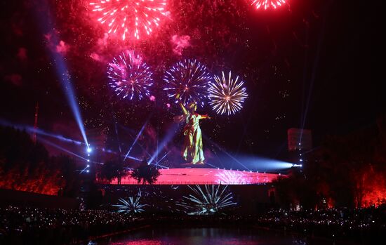 Russia Regions WWII Victory Day Fireworks