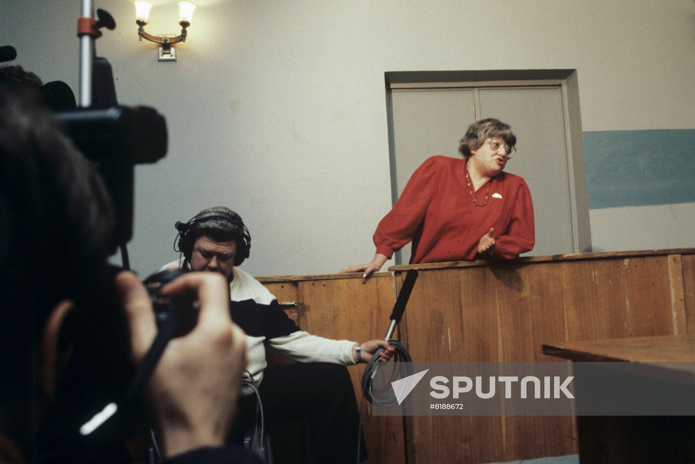Valeria Novodvorskaya on trial