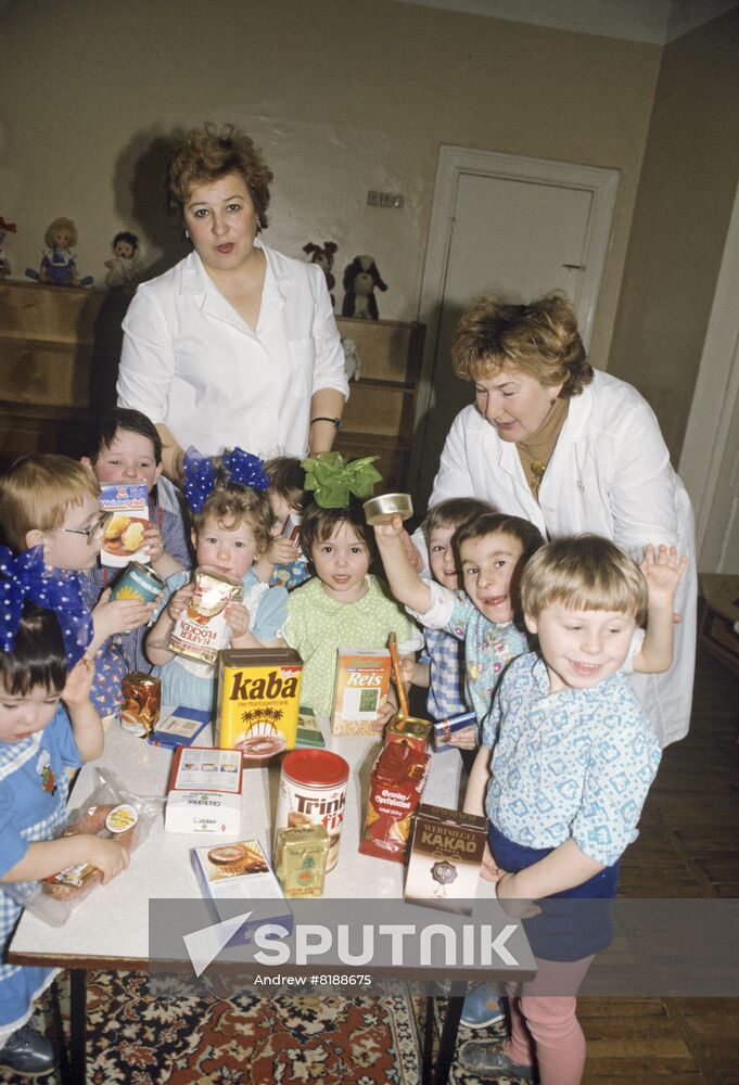 Humanitarian aid from Germany