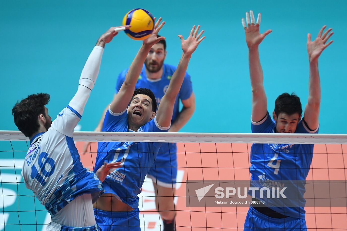 Russia Volleyball Superleague Zenit St Petersburg  - Zenit Kazan