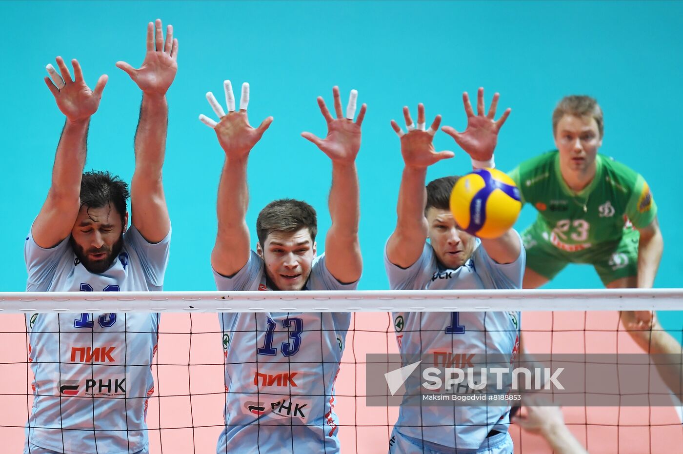 Russia Volleyball Superleague Dynamo - Lokomotiv Novosibirsk