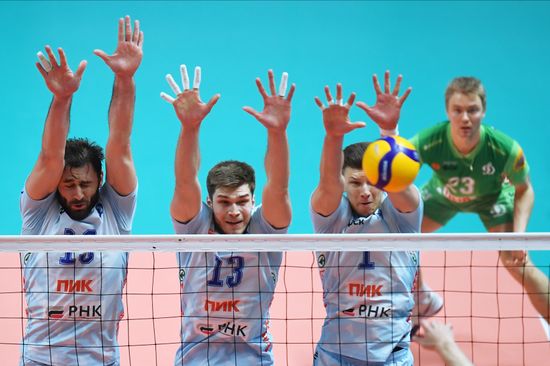 Russia Volleyball Superleague Dynamo - Lokomotiv Novosibirsk