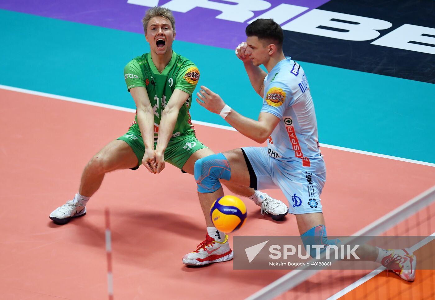 Russia Volleyball Superleague Dynamo - Lokomotiv Novosibirsk