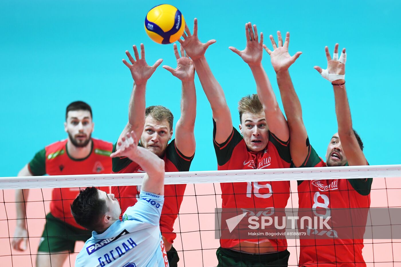 Russia Volleyball Superleague Dynamo - Lokomotiv Novosibirsk