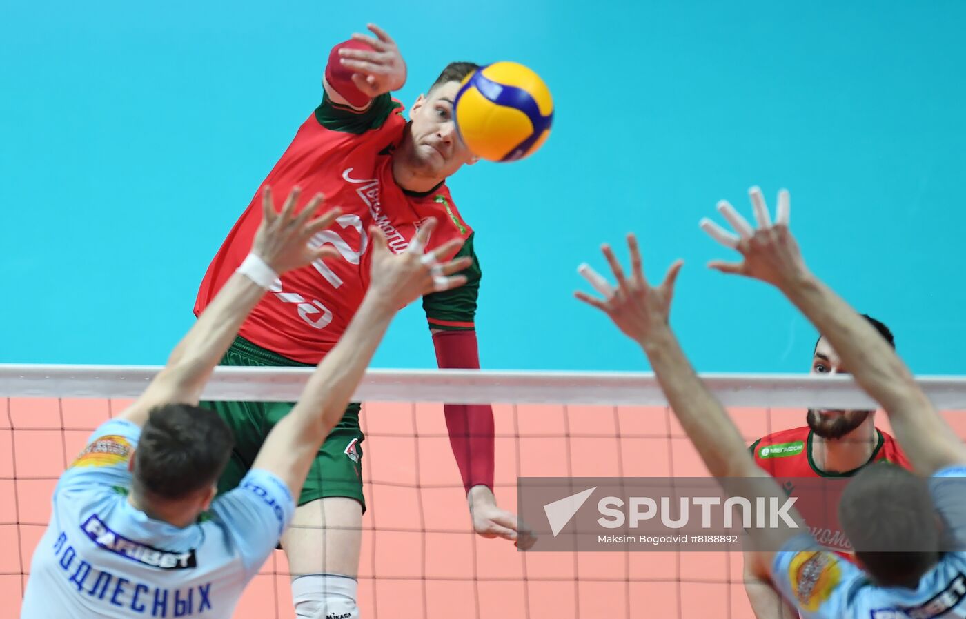 Russia Volleyball Superleague Dynamo - Lokomotiv Novosibirsk