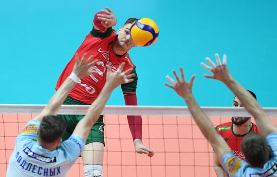 Russia Volleyball Superleague Dynamo - Lokomotiv Novosibirsk