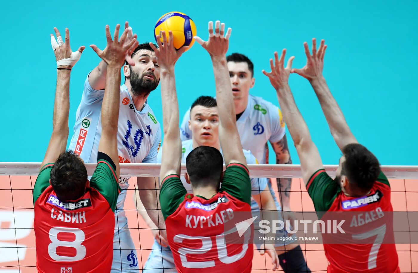 Russia Volleyball Superleague Dynamo - Lokomotiv Novosibirsk