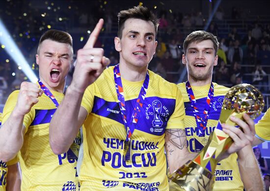 Russia Volleyball Superleague Dynamo - Lokomotiv Novosibirsk